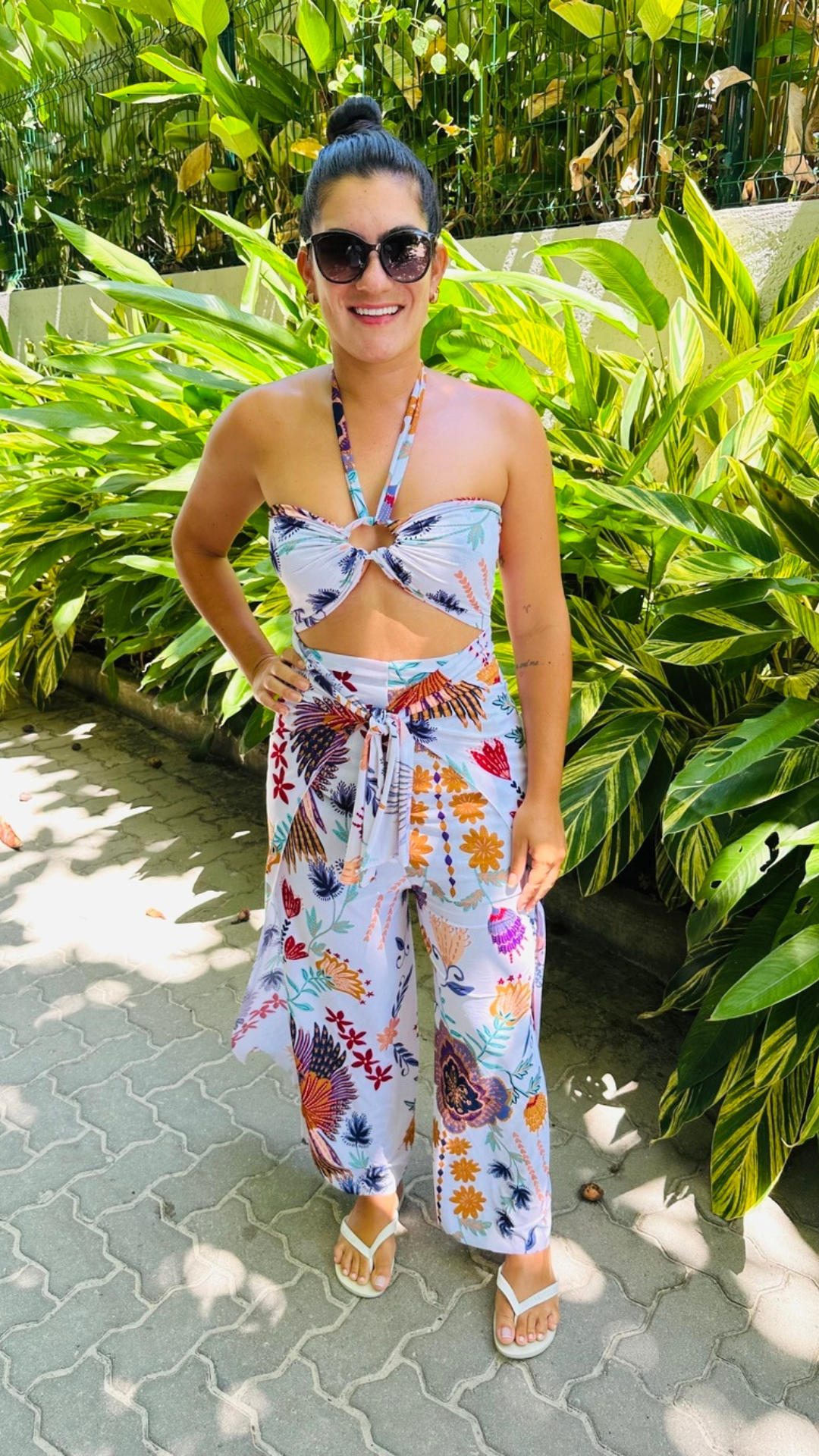 Conjunto Calça + Top Estampado