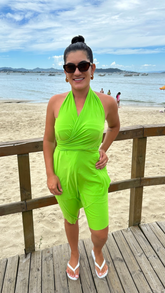 Saída de Praia Curta Neon