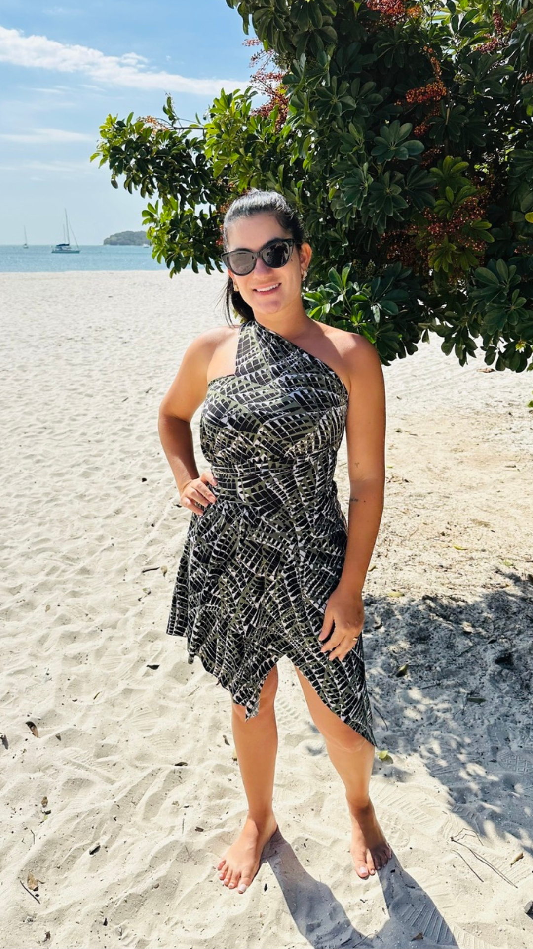 Conjunto Saída Curta + Top Estampado