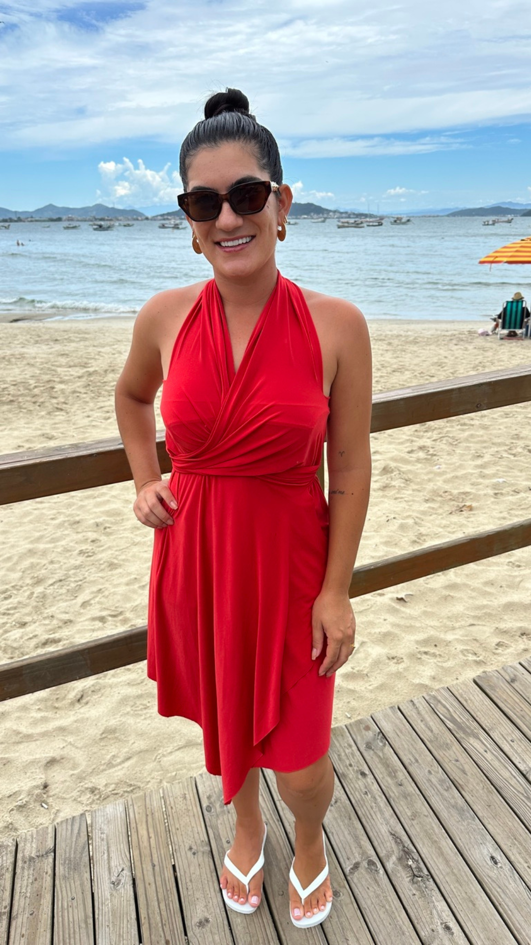 Saída de Praia Curta Vermelho