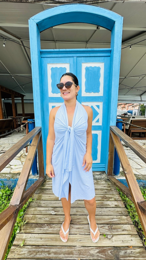 Conjunto Saída Curta + Top Branco